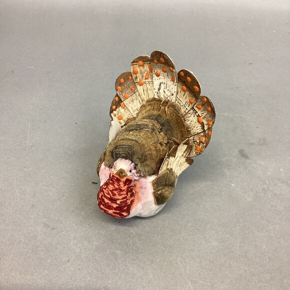 Lot Of 5 Miniature Turkey Decorations Figurines - Picture 16 of 16